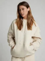 Comfort Airplane Mode Travel Hoodie Beige