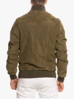 David Men's Bomber Light Green Jacket