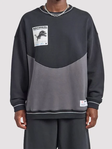 Detroit Lions Off Season Black Sweatshirt