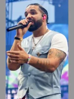 Drake Wireless Festival 2025 Blue Vest