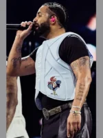Drake Wireless Festival 2025 Stay Cocky Blue Vest