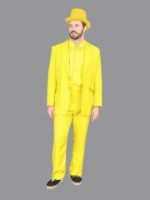Dumb and Dumber Yellow Halloween Suit