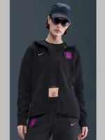 England Nike Tech Windrunner Football Black Hoodie