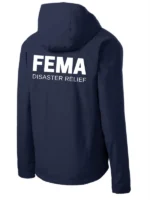 FEMA Agency Identifier Hooded Jacket Blue