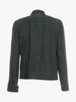Men's Petrol Green Zip-Up Jacket - Uo8