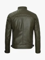 Green Jacket Mens Quilted Shoulder