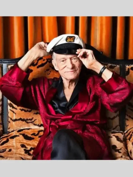 Hugh Hefner Red Robe Costume
