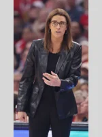 Indiana Fever Stephanie White Leather Jacket