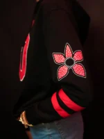 Indiana Fever Stranger Things Hoodie Black