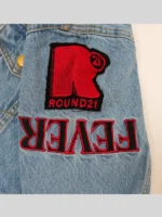 Indiana Fever Stranger Things Round21 Denim Jacket