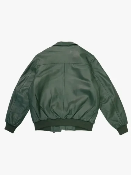 Kashani Emerald Green Bomber Jacket