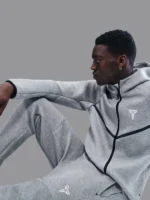 Kobe Nike Tech Fleece Windrunner Jacket Grey
