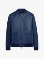 Shirt Style Collar Bomber Jacket