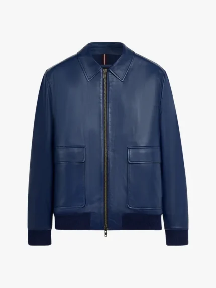 Shirt Style Collar Bomber Jacket