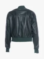 Lisa Green Bomber Jacket For Women