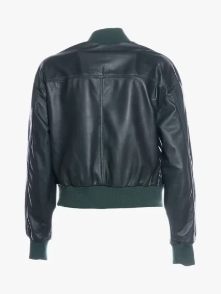 Lisa Green Bomber Jacket For Women