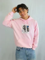 Malachi Barton Hoodie Pink