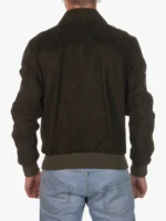 Men Green U03 Bomber Shirt Style Jacket