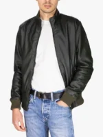 Men Victor Bomber Green Jacket