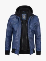 Blue Bomber Men's Jacket