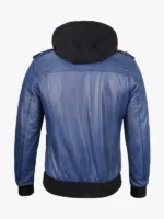 Blue Bomber Jacket for Men