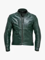 Men's Green Jacket with Added Protections