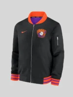 Men's San Francisco Giants Nike Black 2025 City Connect Authentic Collection Full-Zip Bomber Jacket