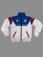 Men's White Cody Rhodes Stars and Stripes Windbreaker Full-Zip Jacket