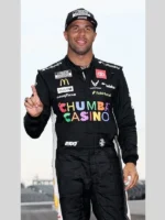 NASCAR Cup 2025 Bubba Wallace Uniform Black Jacket