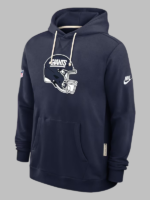 New York Giants Nike Sideline Alt Performance Royal Hoodie