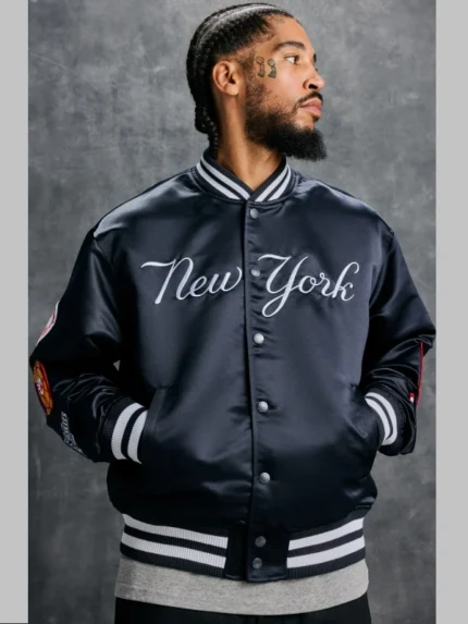 OVO x New Era x MLB Yankees Varsity Jacket
