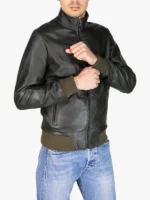 Olive Green Victor bomber jacke