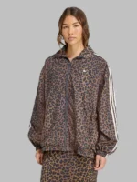 Leopard Firebird Oversized Track Jacket