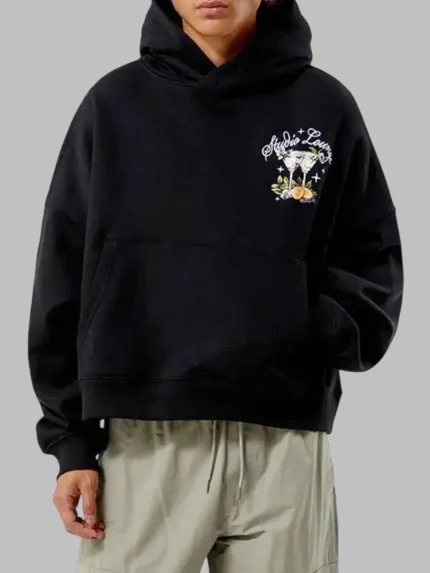 Pacsun Studio Lounge Cropped Hoodie