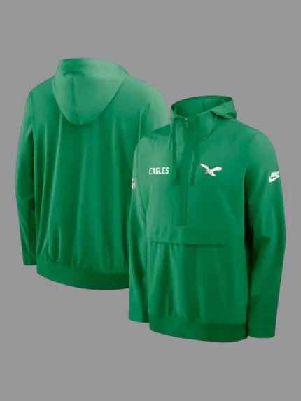Philadelphia Eagles Nike Sideline Anorak Hoodie Jacket