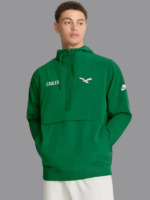 Philadelphia Eagles Nike Sideline Kelly Green Anorak Half Zip Hoodie Jacket