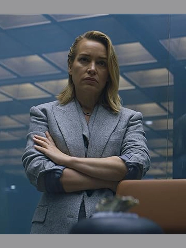 Piper Perabo Butterfly 2025 Grey Blazer Piper Perabo Butterfly 2025 Grey Blazer