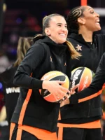 Sabrina Ionescu WNBA Hoodie Black