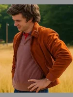 Stranger Things S05 Joe Keery Brown Jacket