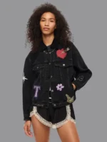 Taylor Swift Speak Now Denim Black Jacket