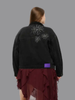 Taylor Swift Speak Now Jean Jacket Black
