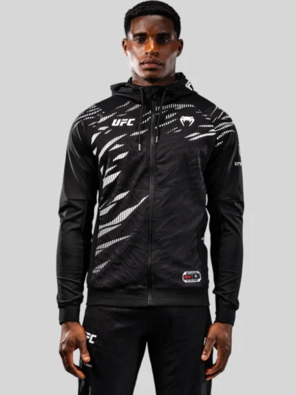 UFC Fusion Venum Fight Night Walkout Hoodie Black