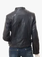 Dora Blue Biker Jacket