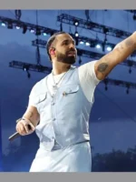 Wireless Festival 2025 Drake Vest Blue