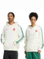 Womens Euro 2025 Adidas Italy Hoodie Off-White