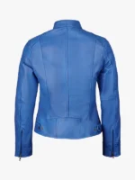 Women's Vivid Blue Waxed Jacket