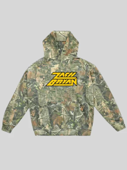 Zach Bryan Camo Hoodie