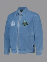 the Wild Collective New York Liberty Denim Jacket Blue
