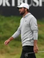 scheffler nike hoodie grey