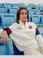 1899 FC Barcelona Retro White Sweatshirt